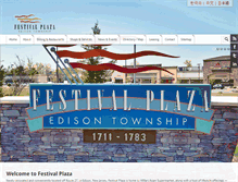 Tablet Screenshot of festival-plaza.com